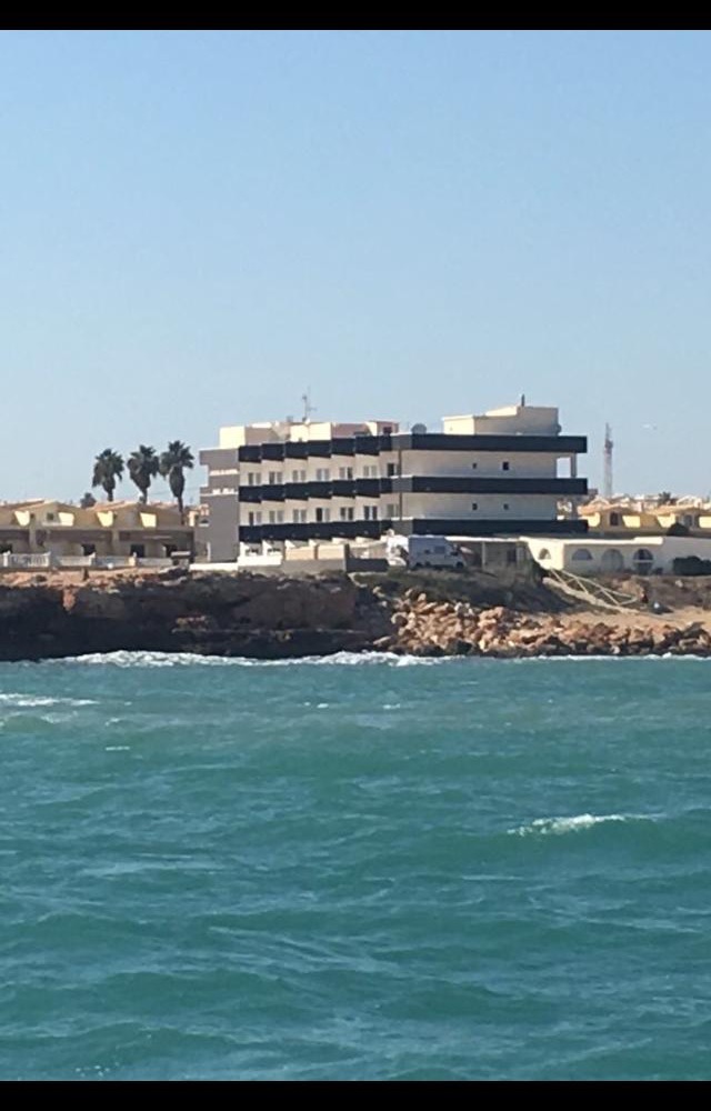 Mar Bella sett fra Middelhavet